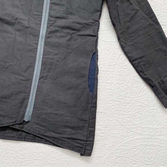 Layers‎ Squared Conglomerate Waxed Cotton Canvas Jacket - Picture 3 of 6